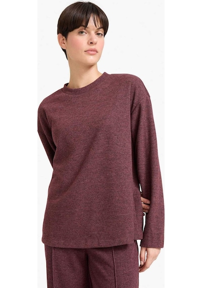 Defacto Relax Fit Bisiklet Yaka Sweatshirt F1013ax25aubr93 Bordo