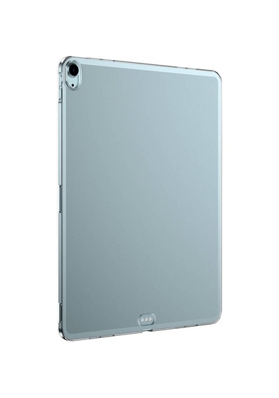 iPad Uyumlu  Air 13 2024 Kılıf Asma Tablet Süper Silikon Kapak - Şeffaf Arka Kapak