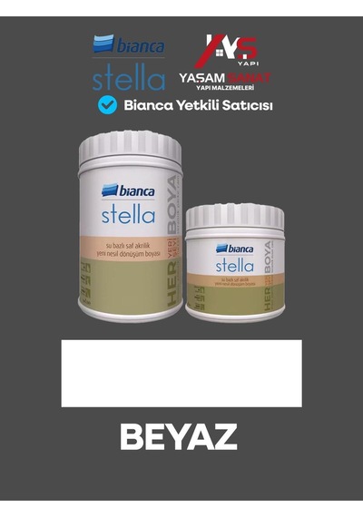 Stella Yeni Nesil Dönüşüm Boyası Beyaz Renk Diğer