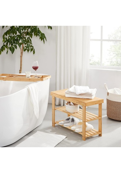 Ayakkabı Rafı, Ayakkabı Dolabı, Oturma Banklı, Bambu, 3 Raf Zeminli, 70 X 28 X 45 Cm, Koridor, Banyo, Oturma Odası Ve Antre İçin Ideal Lbs04n Diğer Ayakkabı Rafı, Ayakkabı Dolabı, Oturma Banklı, Bambu, 3 Raf Zeminli, 70 X 28 X 45 Cm, Koridor, Banyo, Oturma Odası Ve Antre İçin Ideal Lbs04n Diğer