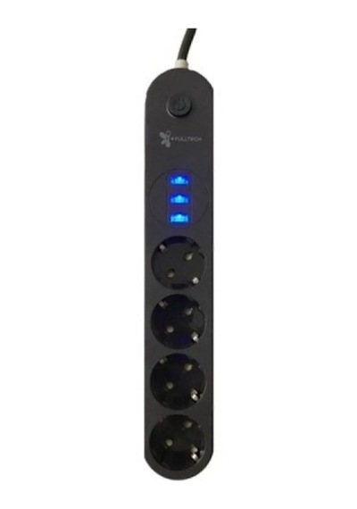 Viatom Ftr-01 2x Usb 3lü 2 M Metre Çocuk Akım Korumalı Pr