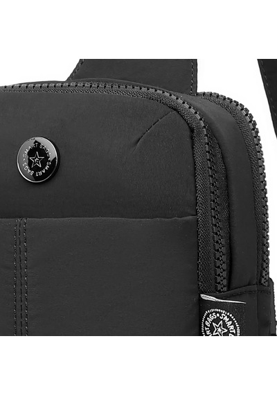 Smart Bags Mikro Poly Kumaş Kadın Bodybag Postacı Çantası 3337 Siyah