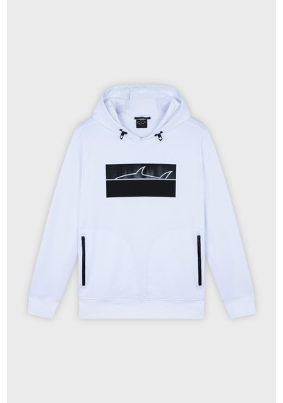 Paul & Shark Erkek Sweat 13311882 010 Beyaz