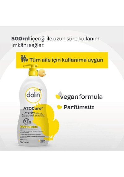 Dalin Care Atocure Vücut Losyonu  500 Ml
