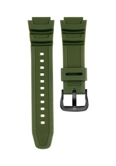 Casio Için Sgw-300 400 500 Ae1200 1300 Yeşil Haki Muadil Silikon