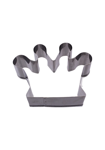 Tahtakaletoptanci Kek Kurabiye Ve Pasta Kalıbı Metal Şekilli Kral Tacı 8.5X6.5 Cm