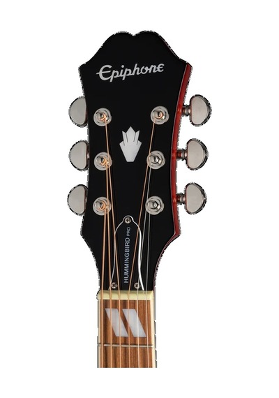 Epiphone Hummingbird Studio Elektro Akustik Gitar Faded Cherry Sunburst