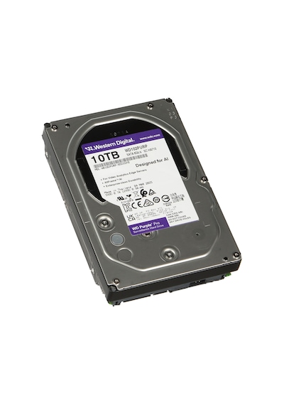 Wd Purple Wd102purp 3,5&quot 10tb 256mb, 7200 Rpm, 7/24 Güvenlik Hdd Türkiye Distribütörü Garantili