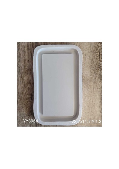 Yy3964 Dikdörtgen Sunumluk 23.7x11.7 Silikon Kalıp