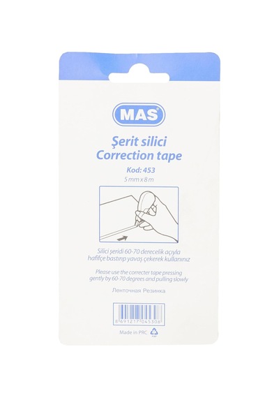 Mas 453 Şerit Silici, 5 Mm X 8 M, Midi Genel