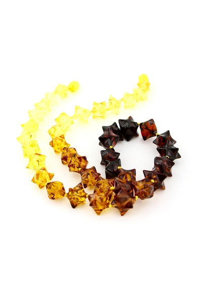 Kehribar Kolye Özel Tasarım Ambergold Kly15-23 Çok Renkli