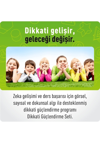 Yeni Neuro-Via Sistemi İle Dikkati Güçlendirme Seti 10 Yaş - Osman Abalı - Adeda