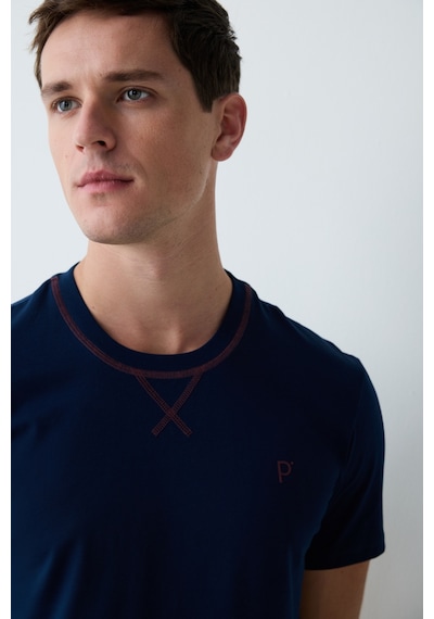 Penti Erkek Navy Star Pijama Takımı