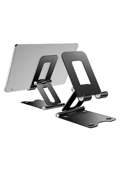 Powermaster A30 Masaüstü Metal Telefon Stand Tutacağı Çift Eksenli Katlanabilir