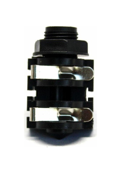 Electroon 6.3Mm Mono Plastik Şase Jak - 10Adet Electroon 6.3Mm Mono Plastik Şase Jak - 10Adet