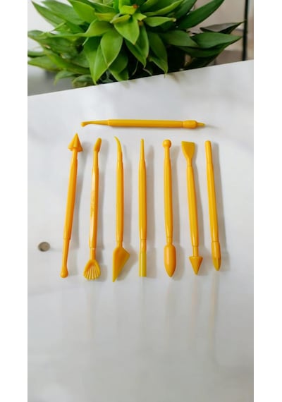 Hureggo Concept Plastik Kil Şekillendirici 8 Parça Set