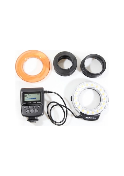 Meike FC110 Nikon Uyumlu LED Macro Ring Flaş