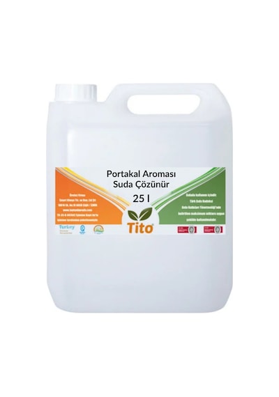 Portakal Aroması Suda Çözünür 25 Litre