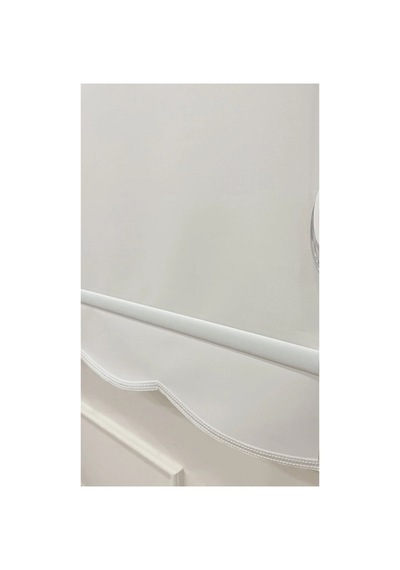 Beyaz Stor Perde Etek Dilimli Beyaz - 223230099 Beyaz