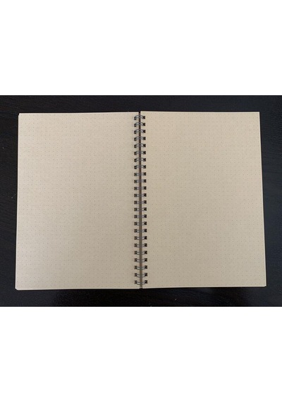 Muji Kraft Paper Monthly Planner Tarihsiz Ajanda Krem