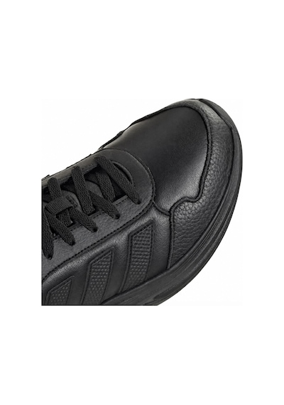 Adidas Cloudfoam Cuxxion Leather Kj4255 Unisex Spor Ayakkabı Siyah