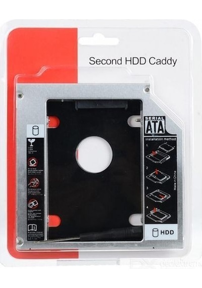 9.5Mm Slim Kızak Caddy Hdd Ssd Yuvası