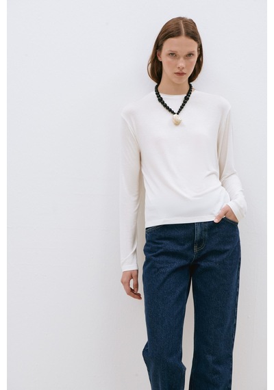 Suud Collection Mavi Effortless Straight Jean