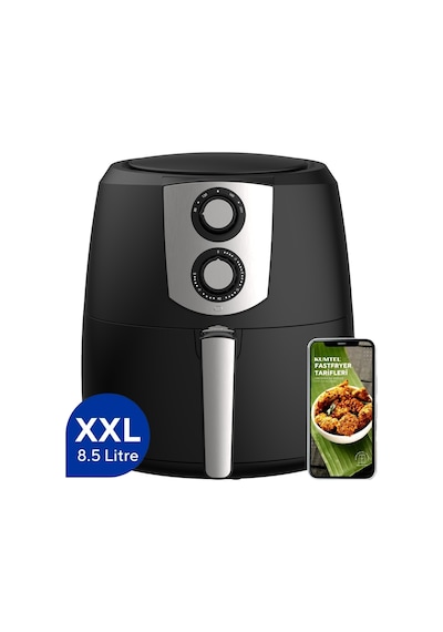 Kumtel AF-03 XXL 1800 W 8.5 L Airfryer & Fastfryer Sıcak Hava Fritözü