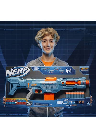 Nerf Elite 2.0 Echo Dart Tabancası  CS E9533