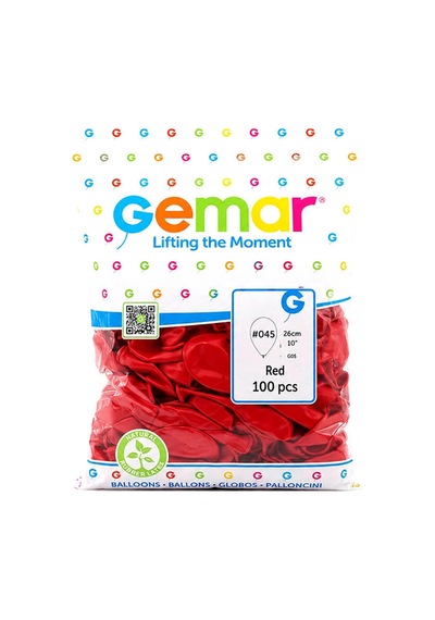 İç Mekan - Kırmızı Balon 10 Inc - 26cm - 100pcs Bx40 Diğer
