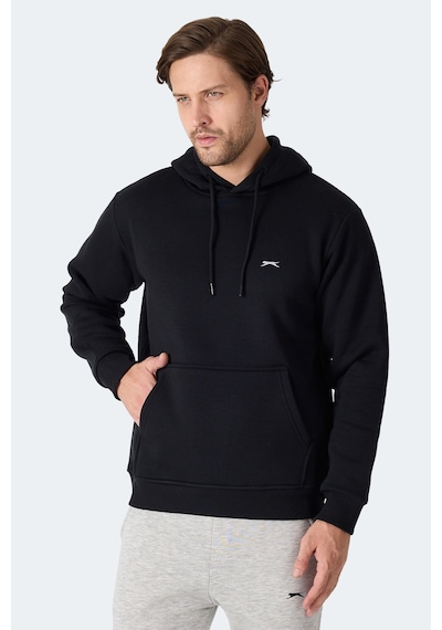 Slazenger Moonlıght I Erkek Siyah Sweatshirt Siyah
