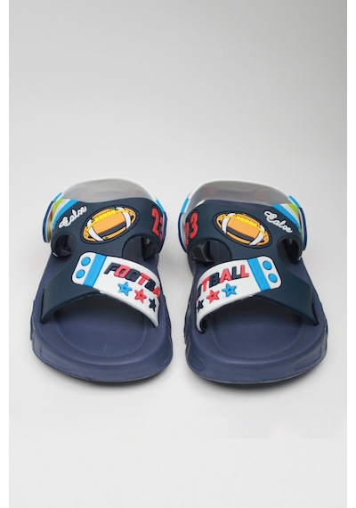 Günlük Unisex Çocuk Sandalet Esnek Kaymaz Taban Yazlık Ev Okul Kreş Ayakkabı Ps940-ps955 Lacivert