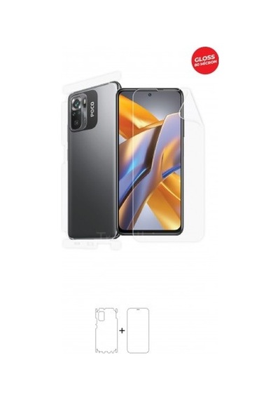 Xiaomi Poco M5s Ön, Arka Ve Yan 360 Derece Tam Kaplama Tpu Film