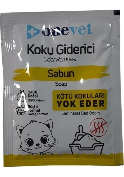 Onevet Kedi Kum Kokusu Giderici Sabun Kokulu 25 Gr