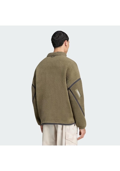 Adidas Terrex Multi High Pile Fleece Erkek Sweatshirt C-adıks2328e50a00 Yeşil