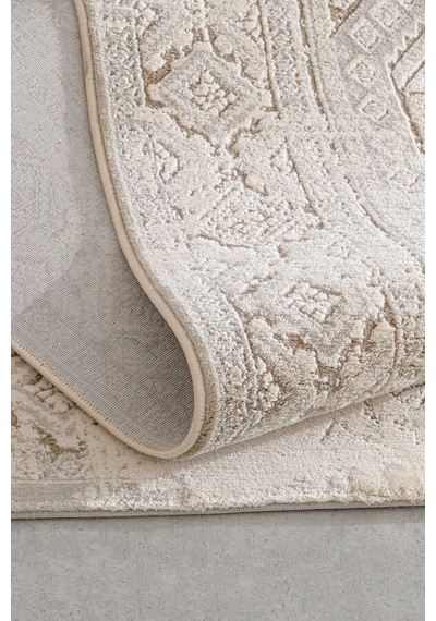 Paradise Krem Bej Halı Modern Dokuma Halı Yumuşak Oturma Odası Sa Krem Bej