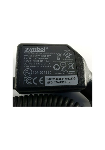 Zebra Es400-Mc45-Tc55 Mikro Usb Araç Şarj Cihazı