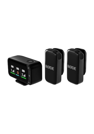 Rode Wireless Micro Camera Kit Evrensel Kamera Bağlantısına Sahip Ultra Kompakt Kablosuz Mikrofon