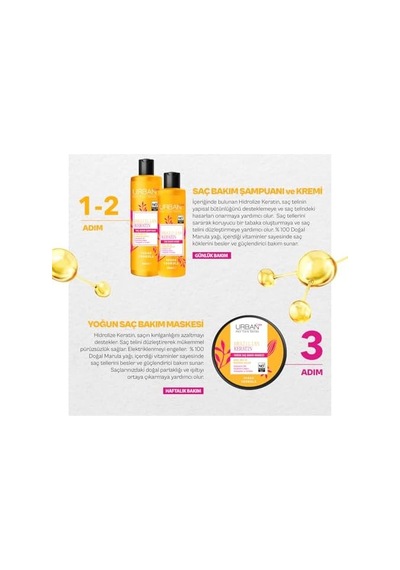 Care Brazilian Keratin Yoğun Saç Bakım Maskesi, 230 Ml