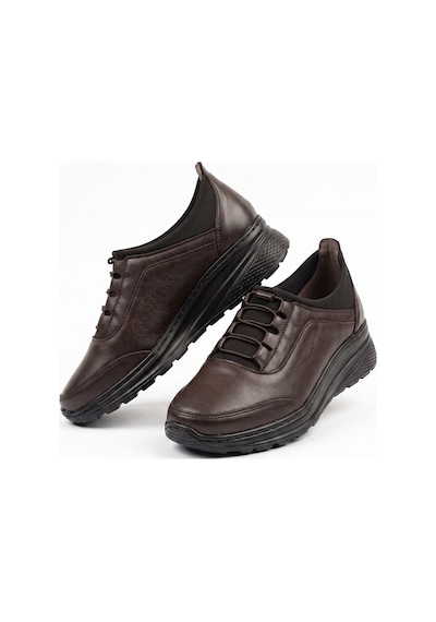 Castle Black Ac42412 Hakiki Deri Ortopedik Streç Lastik Günlük Kadın Ayakkabı Kahverengi Castle Black Ac42412 Hakiki Deri Ortopedik Streç Lastik Günlük Kadın Ayakkabı Kahverengi
