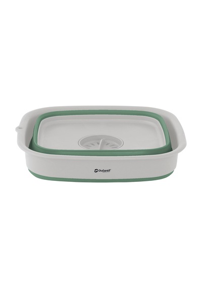 Outwell Collaps Wash Bowl W/drain Katlanır Kamp Lavabosu Yeşil-gri