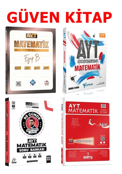 Eyüp B- Toprak- Barış Ve Mert Hoca Ayt Matematik Soru Bankası Set