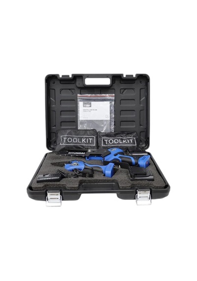 Tr Hcs306xp + Lasercut 35xp Akülü Budama Seti, 21v 4000mah, Çift Akülü Profesyonel Bahçe Bakım Seti