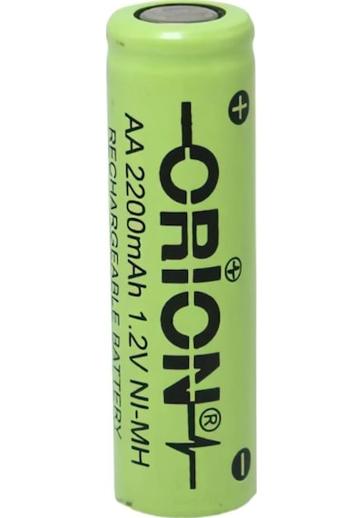 Orion 2200 mAh 1.2 V AA Ni-MH Şarj Edilebilir Kalem Pil