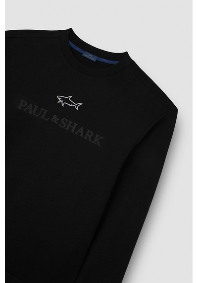 Paul & Shark Paul&shark 15311845 Felpa Erkek Sweatshirt Siyah