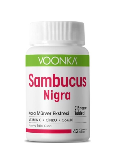 Voonka Sambucus Nigra Çiğneme 42 Tablet