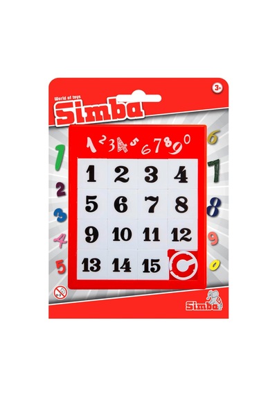 108614687, Hareketli Sayı Bulmacası, 1'den 15'e Kadar 11,5x13,5cm, Sayı Öğretici, Sayma Sayıları, Özel Tasarım