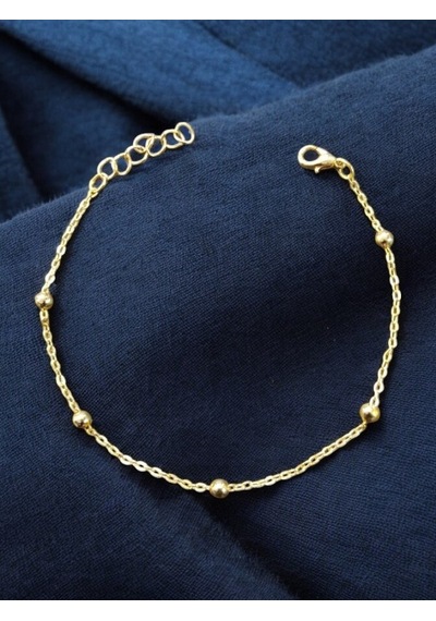 Gold Boncuk Bileklik St005 Gold
