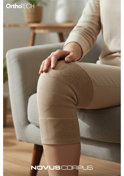 Ortopedik Fitness Spor Dizlik Knee Sleeve Spor Antrenman Destek Gym Ortopedik Dizlik - 1 Adet