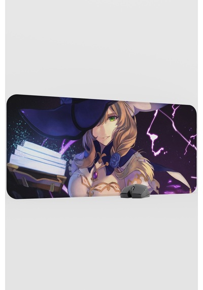 Lisa Genshin Impact Anime Oyuncu V4 - 90x40 Xxl Gaming Mouse Pad Fare Altlığı
